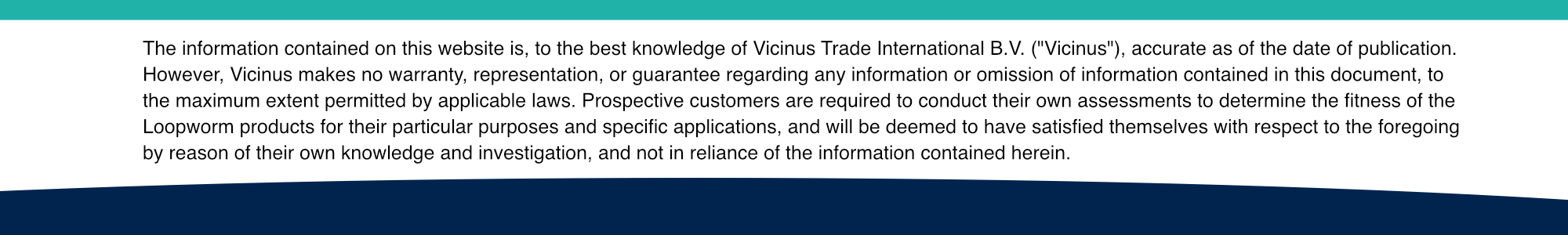 Loopworm Vicinus Disclaimer Footer